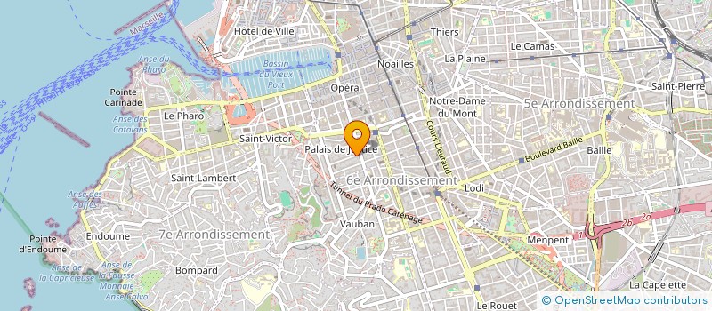 localisation de l'entreprise KATA - MARAN à MARSEILLE