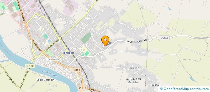 localisation de l'entreprise KATALDIVISION  TONNEINS