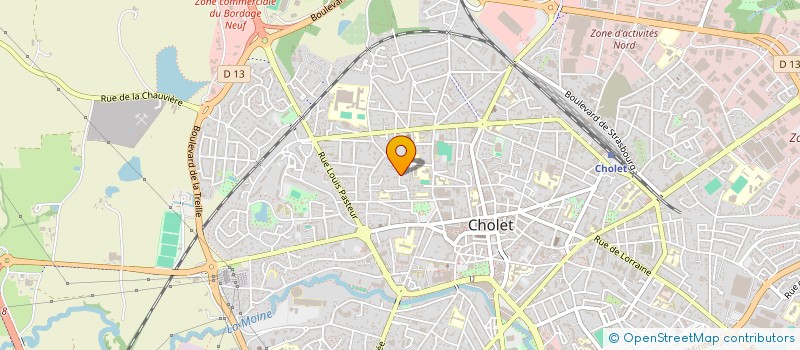 localisation de l'entreprise KATALYS à CHOLET