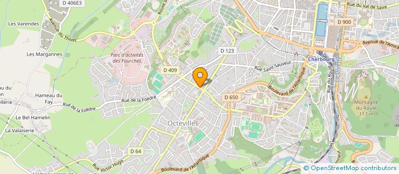 localisation de l'entreprise KATANA SUSHI CHERBOURG  CHERBOURG-EN-COTENTIN