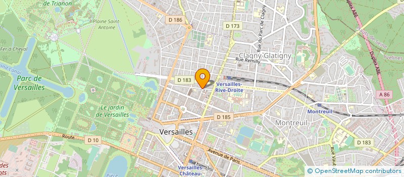 localisation de l'entreprise KATANA-YA à VERSAILLES