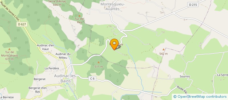 localisation de l'entreprise KATANAGAME à MONTESQUIEU-AVANTES