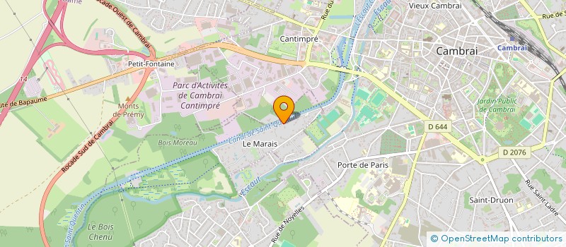 localisation de l'entreprise KATANGA à PROVILLE
