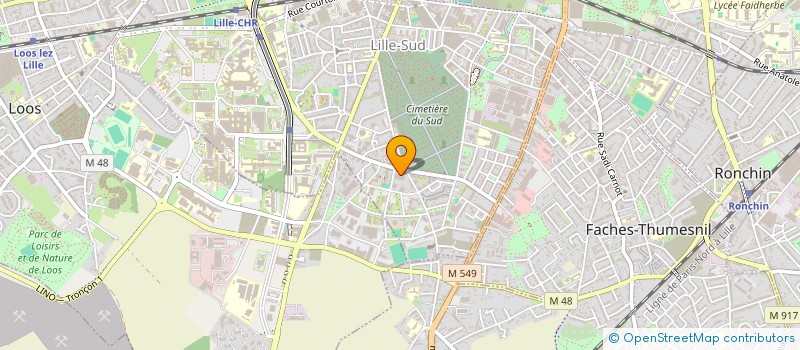 localisation de l'entreprise KATAPACK à LILLE