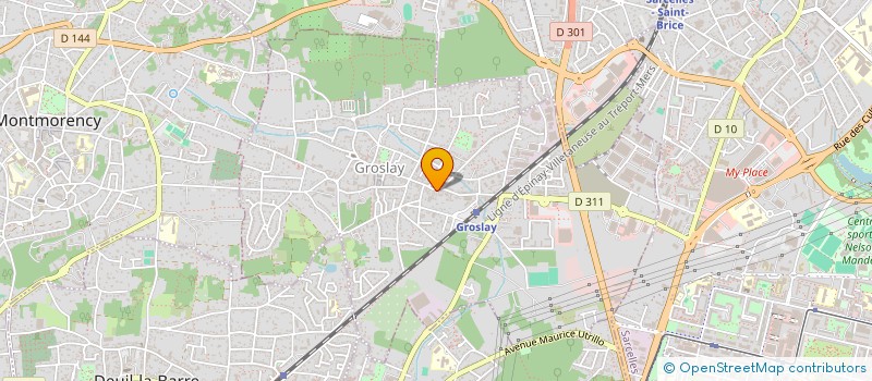 localisation de l'entreprise KATAR FOOD  GROSLAY