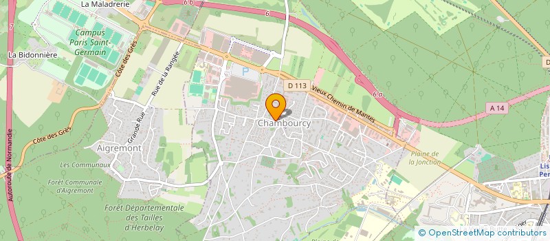 localisation de l'entreprise KATARA CONSULTING  CHAMBOURCY