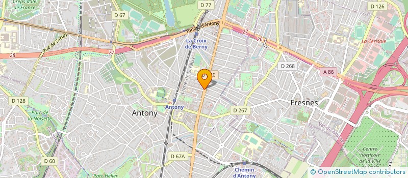 localisation de l'entreprise KATAURZE à ANTONY