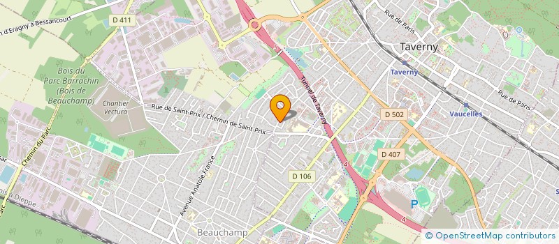 localisation de l'entreprise KATCHELLA à TAVERNY