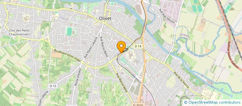 localisation de l'entreprise KATEESSE à OLIVET