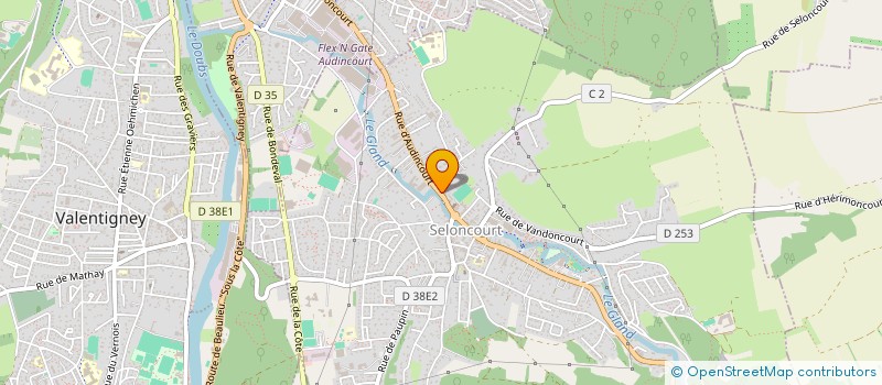 localisation de l'entreprise KATEM  SELONCOURT