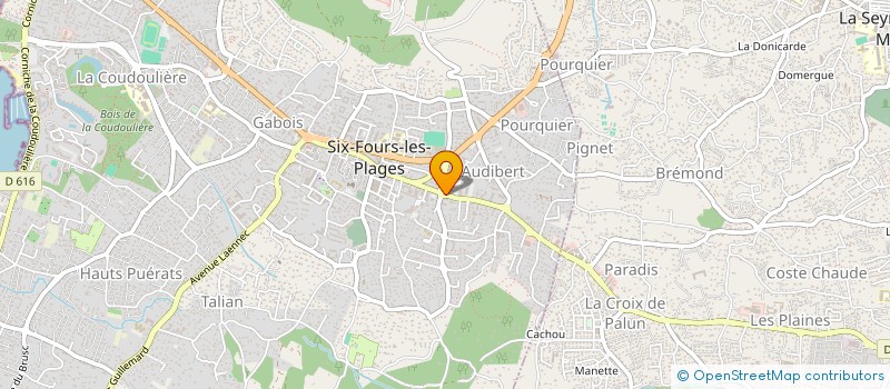 localisation de l'entreprise KATERINA LA RONDE DES SAVEURS à SIX-FOURS-LES-PLAGES