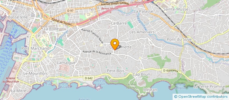 localisation de l'entreprise KATERSUN  TOULON