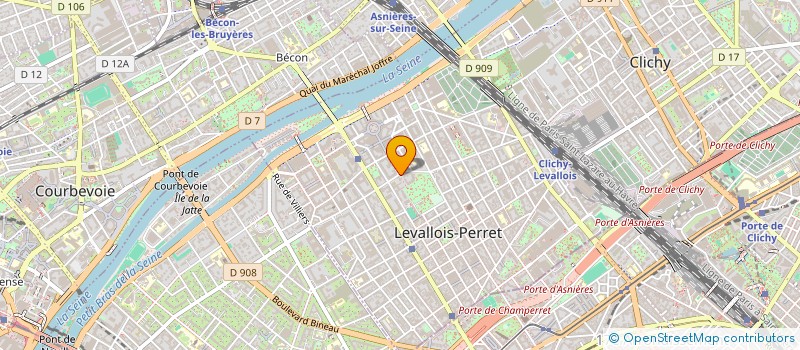 localisation de l'entreprise KATH à LEVALLOIS-PERRET