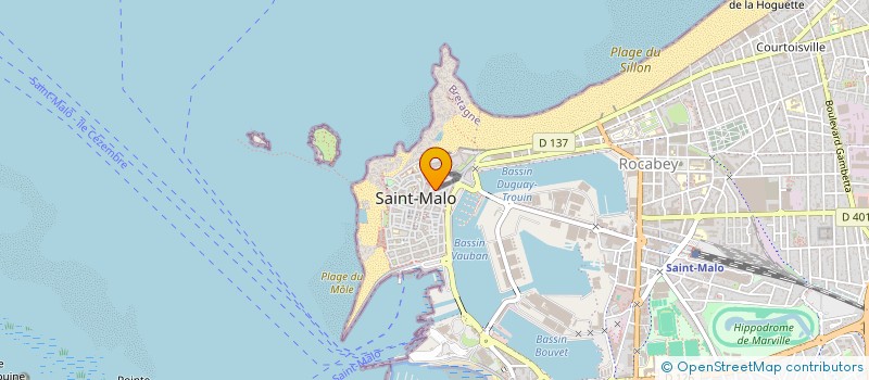 localisation de l'entreprise KATH-MALO à SAINT-MALO