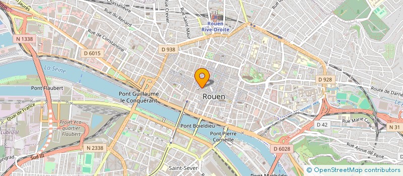 localisation de l'entreprise KATHAROSE à ROUEN