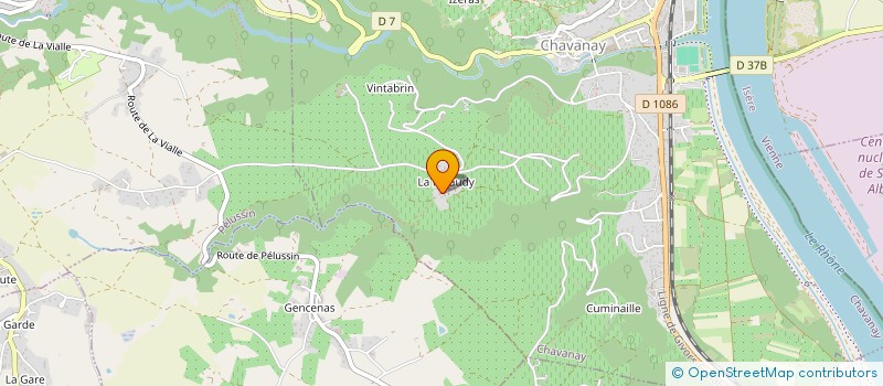 localisation de l'entreprise KATHARSIS  CHAVANAY