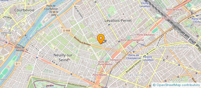 localisation de l'entreprise KATHECH à NEUILLY-SUR-SEINE