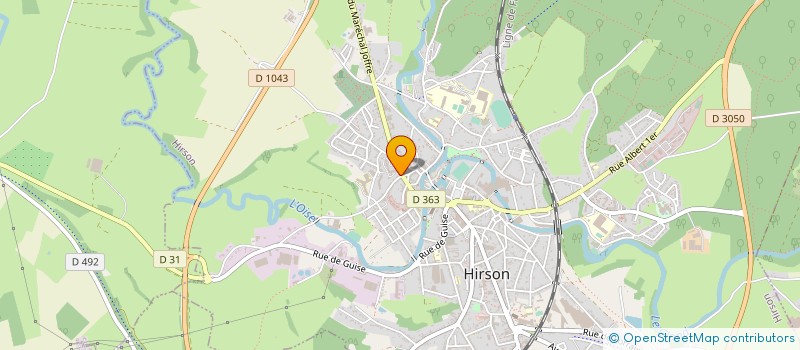 localisation de l'entreprise KATHERINE  HIRSON