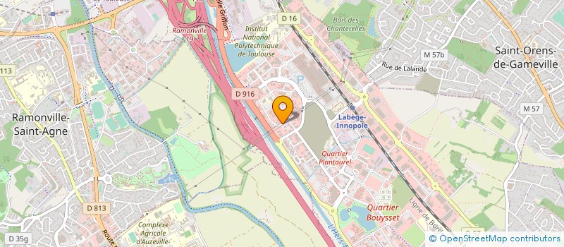 localisation de l'entreprise KATHEUS à TOULOUSE