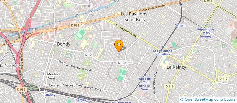 localisation de l'entreprise KATHIR 2  BONDY