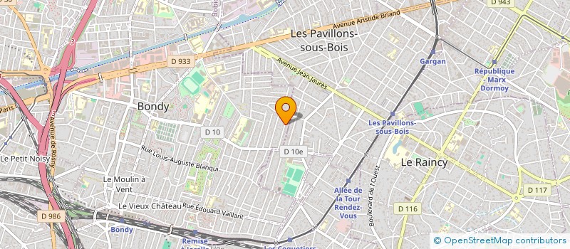 localisation de l'entreprise KATHIR 4  BONDY