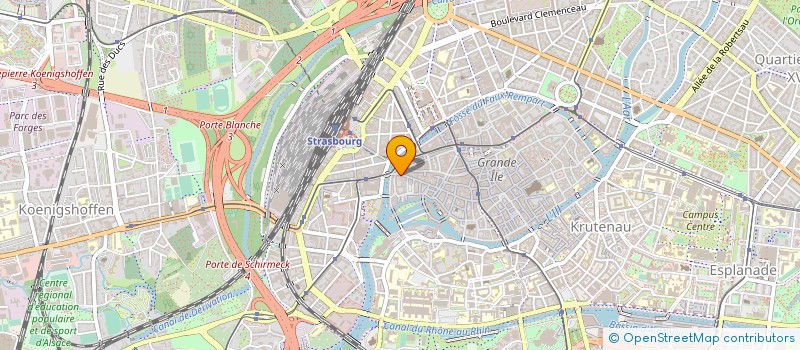localisation de l'entreprise KATHIR TELECOM à STRASBOURG