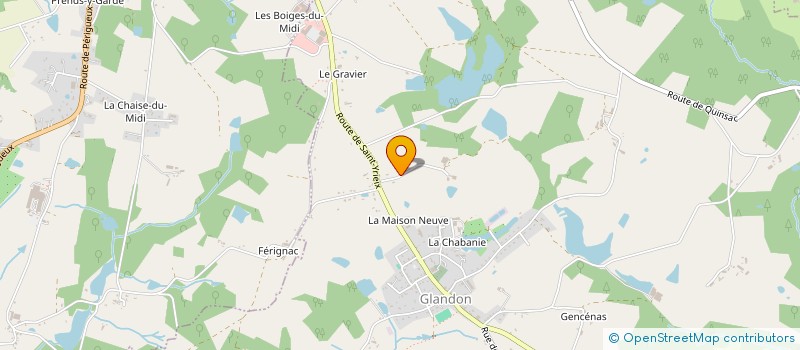 localisation de l'entreprise KATHLEEN à GLANDON