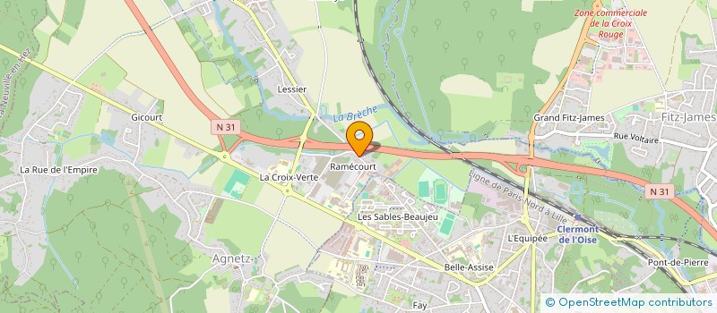 localisation de l'entreprise KATHOM  AGNETZ