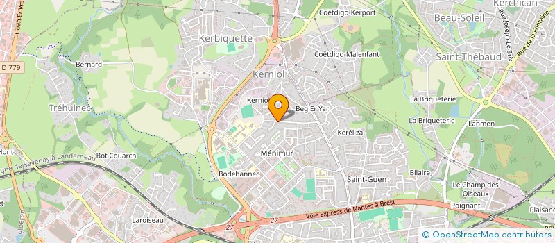 localisation de l'entreprise KATI à VANNES