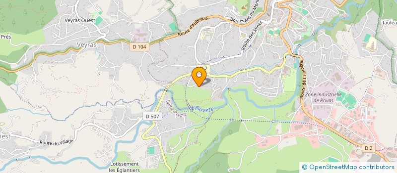 localisation de l'entreprise KATIA BORIS KB IMMOBILIER  PRIVAS