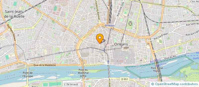 localisation de l'entreprise KATIA ET FREDERIC TOURNE  ORLEANS
