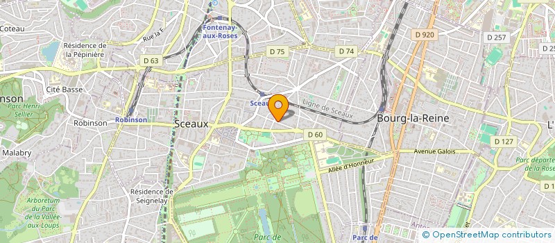 localisation de l'entreprise KATIA SVENSSON CUISINE à SCEAUX