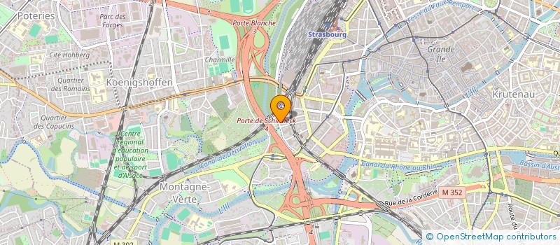 localisation de l'entreprise KATIDO à STRASBOURG