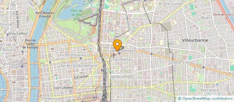 localisation de l'entreprise KATIGO !  VILLEURBANNE