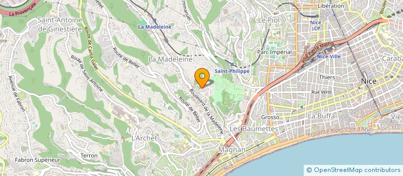 localisation de l'entreprise KATIMMO à NICE