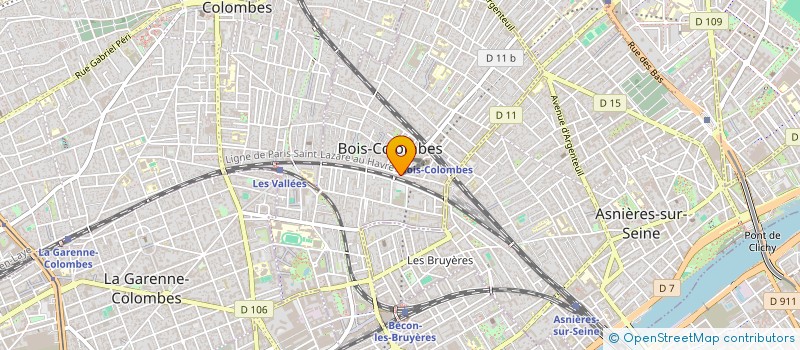 localisation de l'entreprise KATIMO RENOV à BOIS-COLOMBES