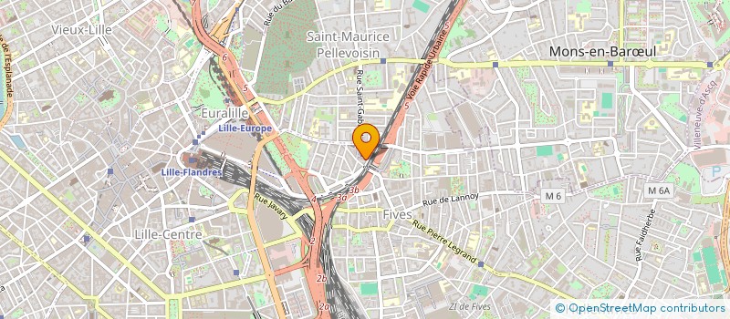 localisation de l'entreprise KATIVAMEL à LILLE