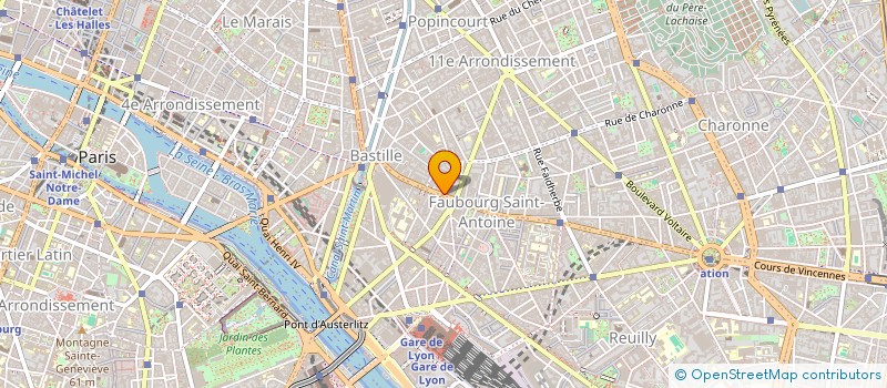 localisation de l'entreprise KATKAR  PARIS 11