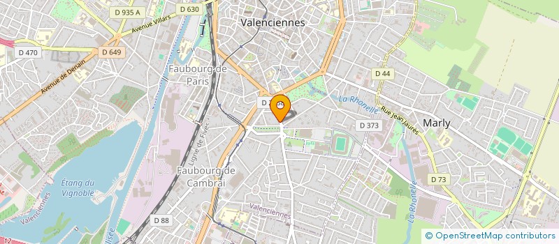 localisation de l'entreprise KATKAR à VALENCIENNES