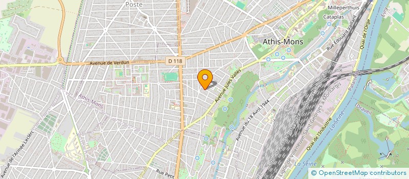 localisation de l'entreprise KATKAR  ATHIS-MONS