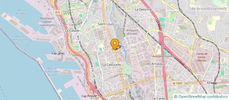 localisation de l'entreprise KATKOUT à MARSEILLE