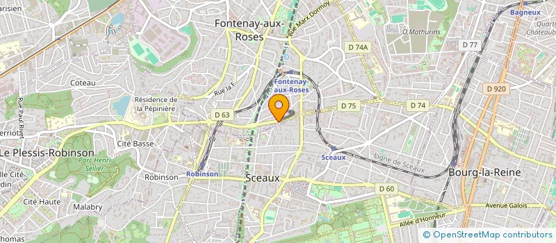 localisation de l'entreprise KATLEO SAS à FONTENAY-AUX-ROSES