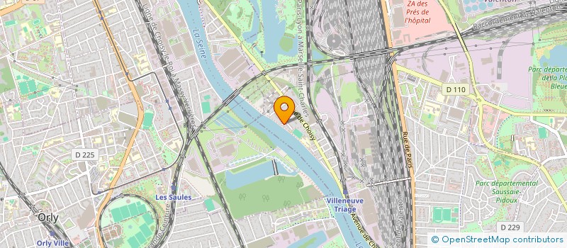 localisation de l'entreprise KATM  VILLENEUVE-SAINT-GEORGES