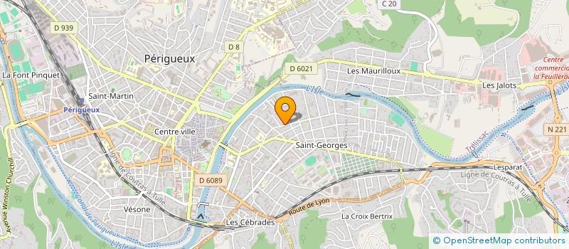 localisation de l'entreprise KATMONDOUX à PERIGUEUX