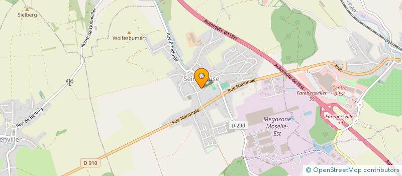 localisation de l'entreprise KATOEN NATIE FRANCE  SEINGBOUSE