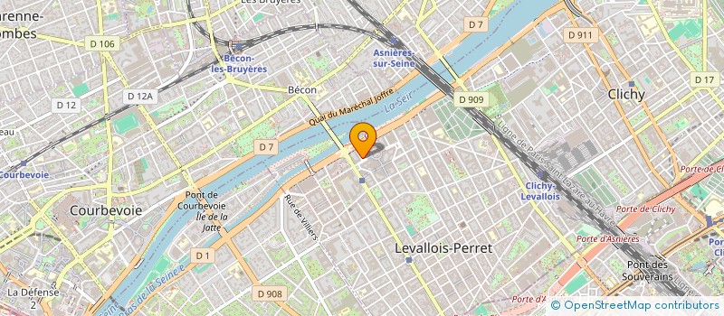 localisation de l'entreprise KATOM  LEVALLOIS-PERRET