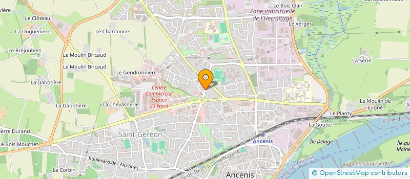 localisation de l'entreprise KATOYIOGUE  ANCENIS-SAINT-GEREON