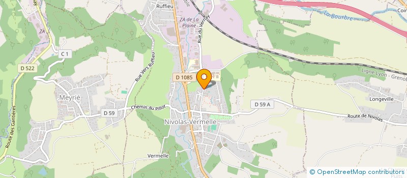 localisation de l'entreprise KATPA  NIVOLAS-VERMELLE