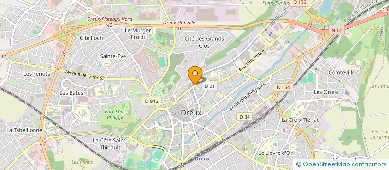 localisation de l'entreprise KATRAPH à DREUX
