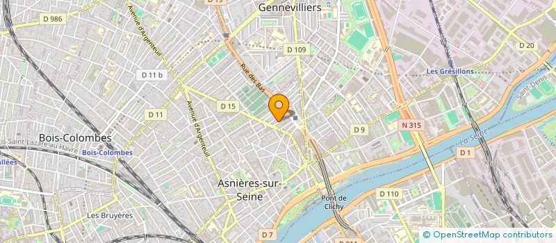 localisation de l'entreprise KATRELLE  ASNIERES-SUR-SEINE